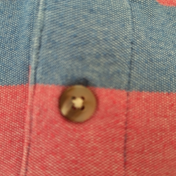 Men's Red and Blue Izod Advantage Performance Natural Stretch Polo 4XL - Picture 4 of 8